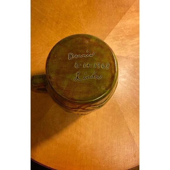 Pottery Pitcher from the 1960's - Picture 5 of 5